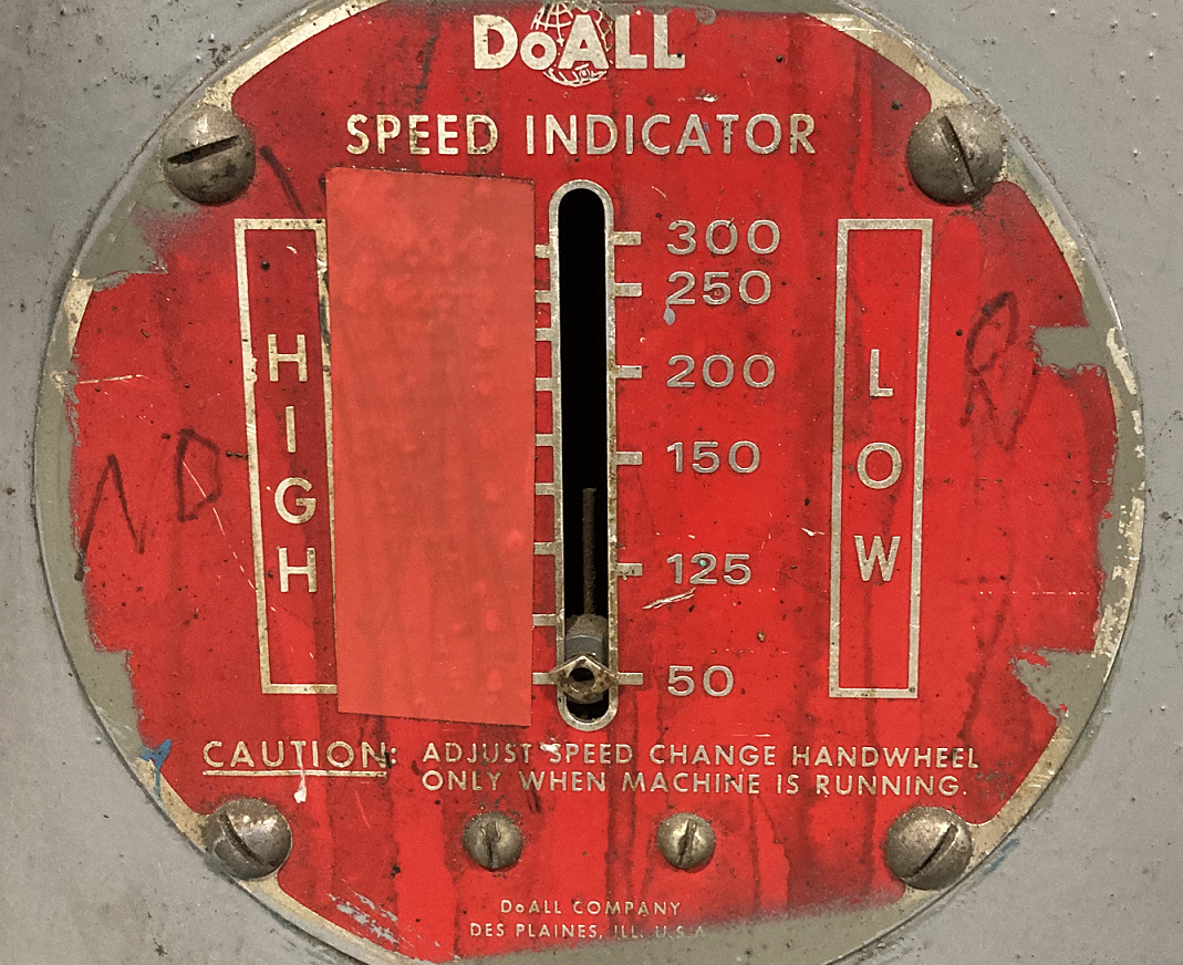 Do-all speed indicator