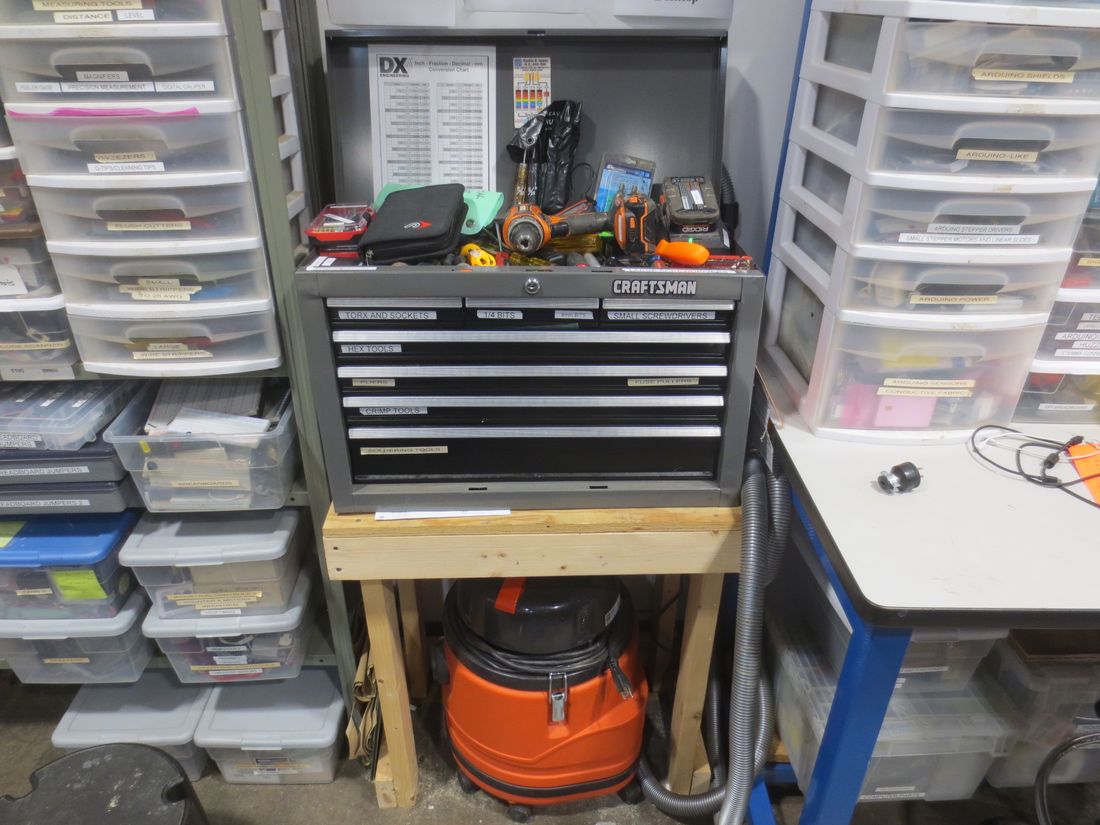 E&R Toolbox and Vacuum
