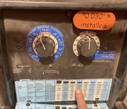 MIG settings