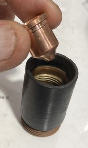 Nozzle into Cap