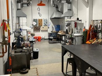 View of the Artisans Asylum Casting Shop