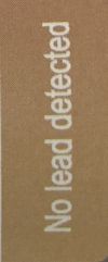Pb swab color no lead