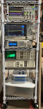 RF Test rack