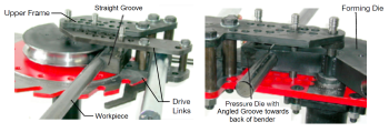 workpiece setup